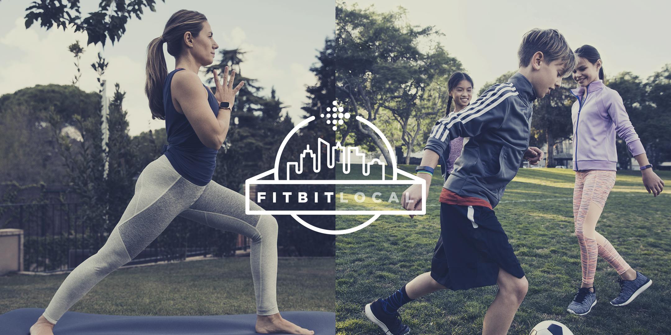 Fitbit Family Yoga Session