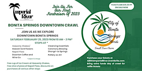 Downtown Bonita Springs Crawl - Join Us For Our First Fundraiser of 2023