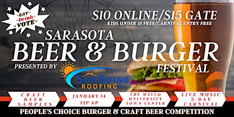 4th Annual Sarasota Beer & Burger Festival