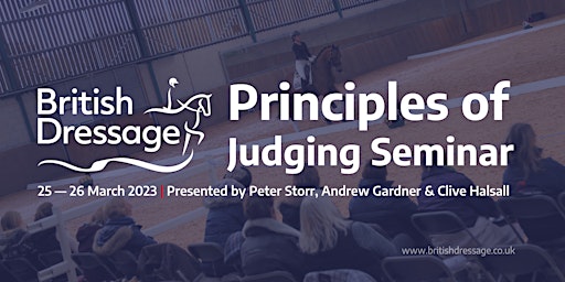 Principles of Judging Seminar 2023