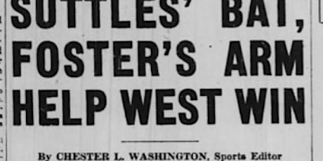 Negro League Soul: The Inaugural East-West All Star Game