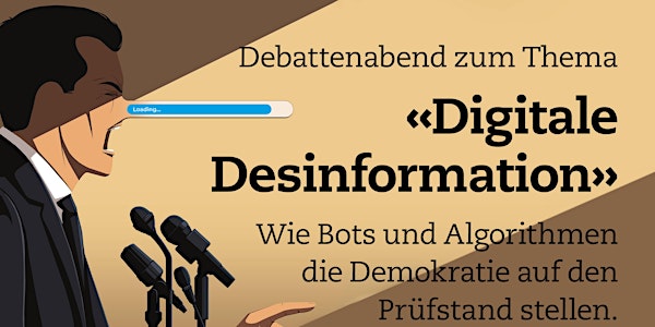 Digitale Desinformation - Unchain Your Mind Debatte mit dem Schweizer Monat