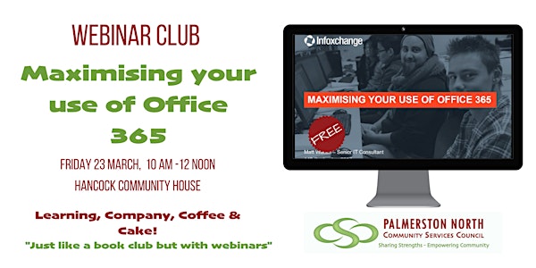 Webinar Club: Maximising your use of Office 365