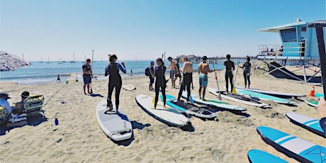 Learn Stand-Up Paddle Boarding and taste wine in Capitola primary image