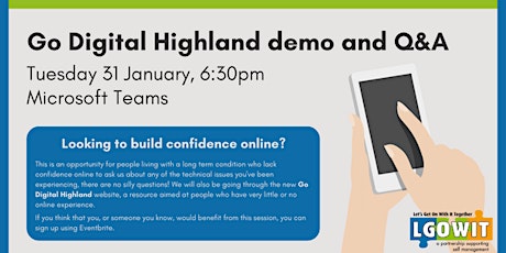 Primaire afbeelding van Discover Digital - Go Digital Highland Demo and Q&A