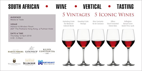 South African Icons Vertical Wine Tasting - Trade & Media Only primary image