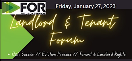 Landlord & Tenant Forum