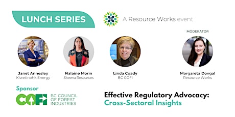 LUNCH: Cross-Sectoral Insights Into Effective Regulatory Advocacy