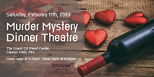 Valentine "Old Hollywood WhoDunnit" Murder Mystery Dinner Theatre