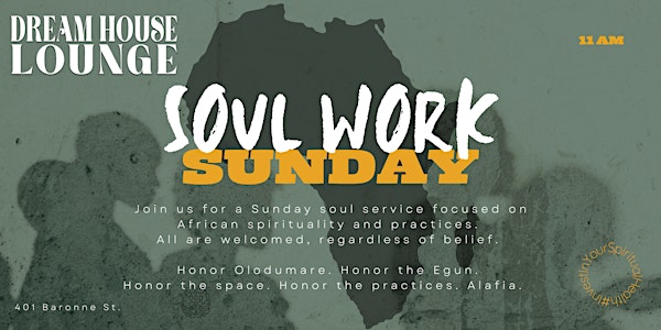 Soul-Work Sunday