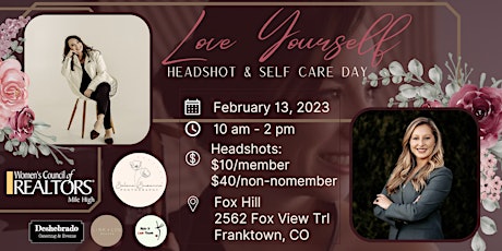 Love Yourself Headshot & Self-Care Day