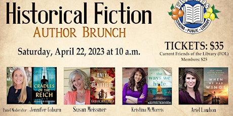 6th Annual Historical Fiction Author Brunch