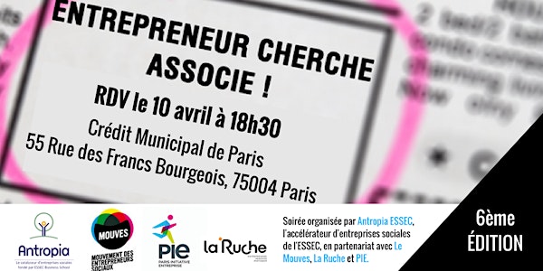 Soirée Entrepreneur Cherche Associé #6