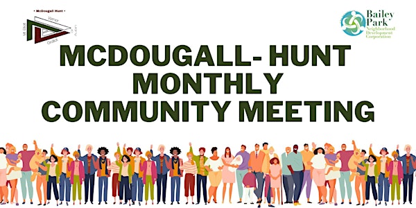 McDougall-Hunt Community Monthly Meeting