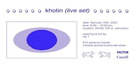 Khotin (live set)