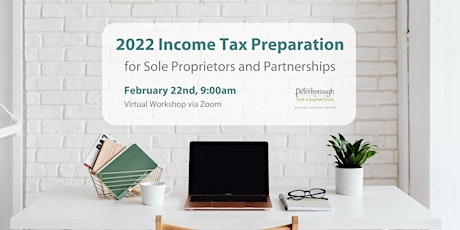 2022 Income Tax Preparation for Sole Proprietors and Partnerships