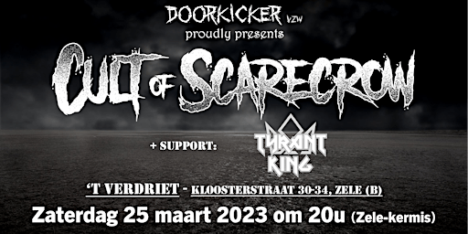 Cult of Scarecrow + Tyrant King live @ 't Verdriet
