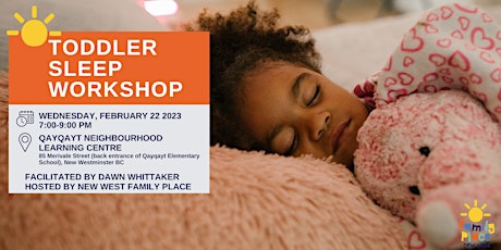 Toddler Sleep Workshop with Dawn Whittaker