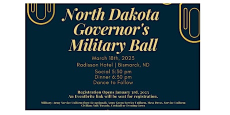 FY23 North Dakota Governor's Military Ball