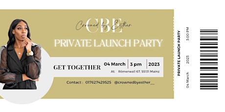Private Launch Party
