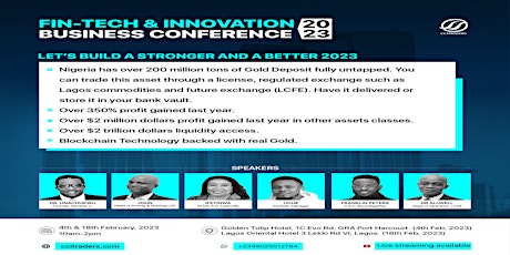 Fin-tech & Innovation Business Conference