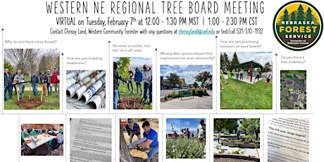 Virtual Western Regional Tree Board Meeting