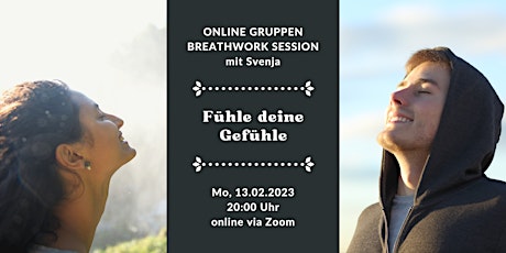Online Gruppen Breathwork Session - Fühle deine Gefühle