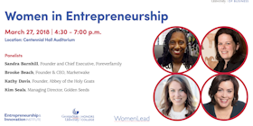 Women in Entrepreneurship | Spring 2018 tickets