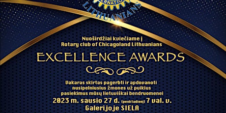 Rotary Club of Chicagoland Lithuanians Excellence Awards