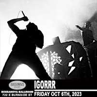 IGORRR:  Tour 2023  in PORTLAND