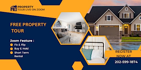 Free Property Tour live on Zoom