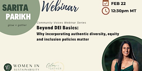 Community Voices Webinar: Beyond DEI Basics
