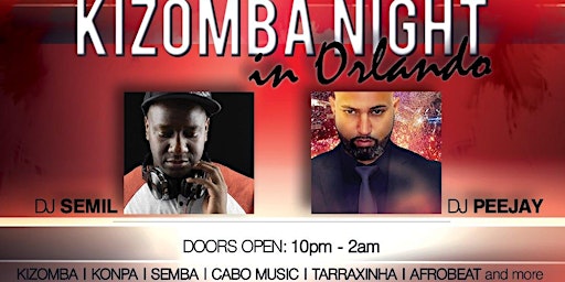 Image principale de Kizomba Night in Orlando