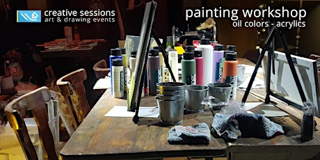 Painting Workshop - Oil Colors, Acrylics [Series of Works]