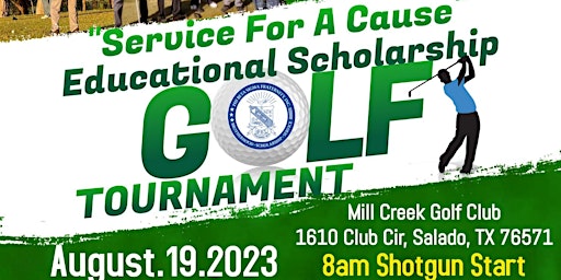 Theta Delta Sigma " Service for a Cause" Golf Tournament primary image