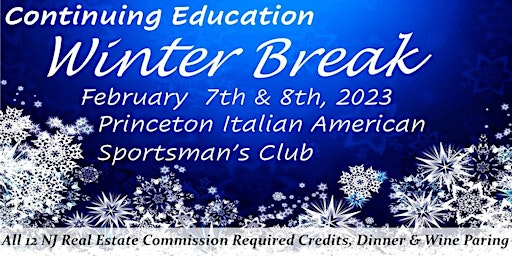 Continuing Education - Winter Break - Princeton