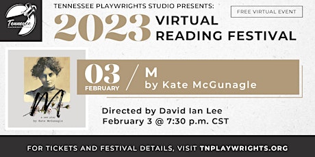 M - A Virtual Reading of a New Play by Kate McGunagle