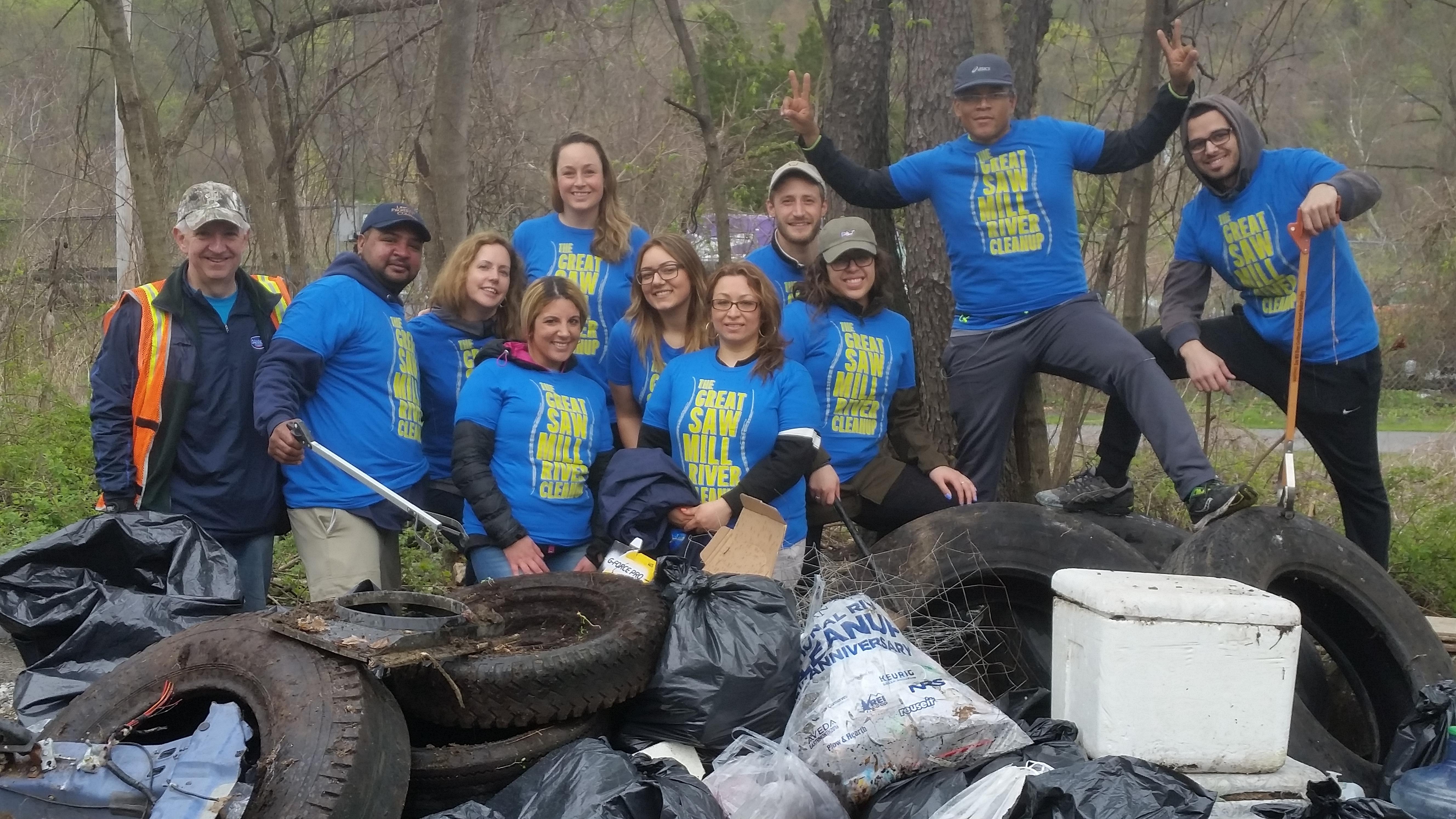Great Saw Mill River Cleanup 2018: Lawrence Street - Ardsley/Dobbs Ferry