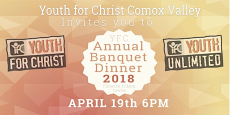 Youth For Christ Annual Banquet 2018 primary image