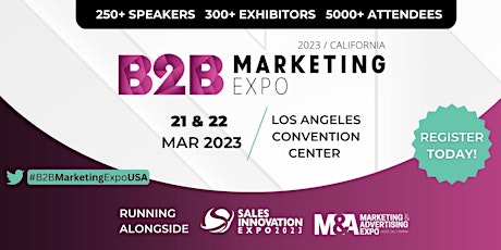 B2B Marketing Expo 2023 - LA