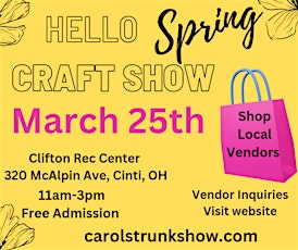 Hello Spring Craft Show