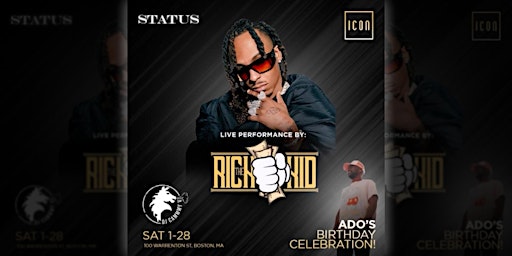 STATUS SATURDAYS HOSTED BY RICH THE KID