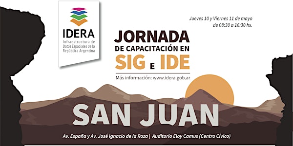 Jornadas de Capacitación en SIG e IDE. San Juan