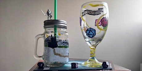 Paint Your Own Adventure Glass Painting