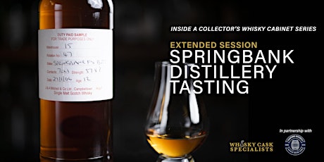 Hauptbild für Springbank Distillery Tasting