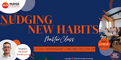 Nudging New Habits Masterclass