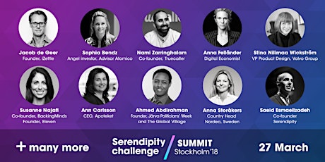 Serendipity Challenge Summit Stockholm 2018  primärbild