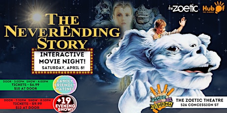 THE NEVER ENDING STORY  @ The Zoetic - Interactive Movie - That's So Cinema