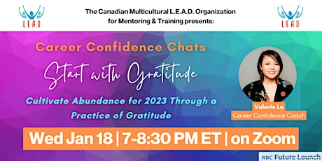 Career Confidence Chats: Start with Gratitude