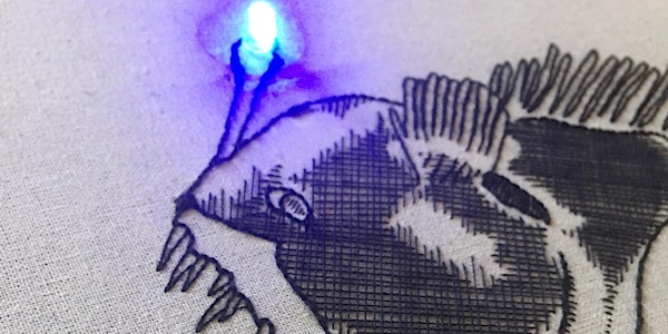 Stitched Circuits - hand embroidery and electronic textiles